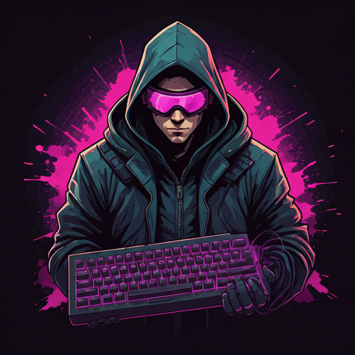 Cyber Warrior Mascot
